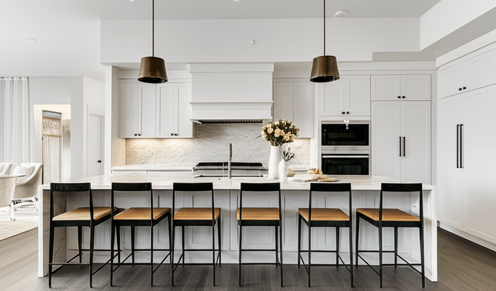 Kitchen Island Sizing for Seating and Electrical