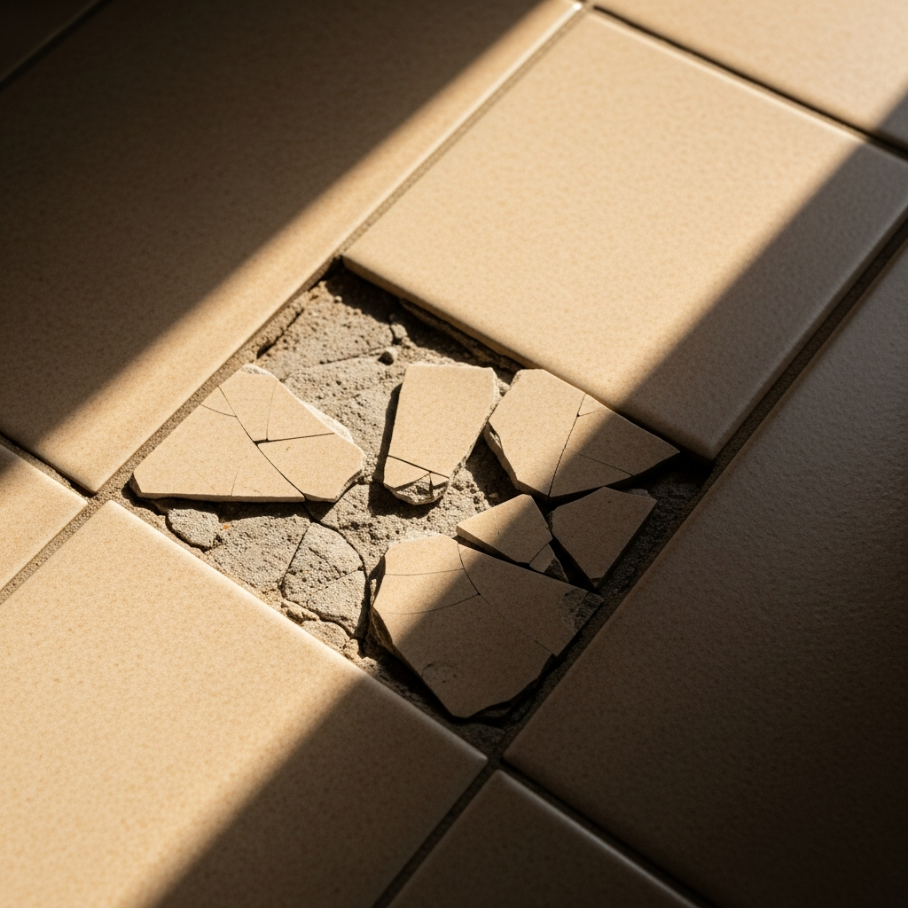 Bathroom Floor Tiles Cracking No Reason How to Fix