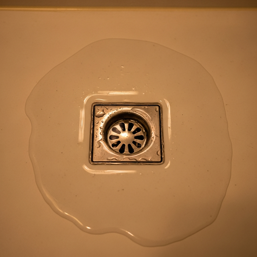 Shower Drain Slow But Not Clogged — What Is Wrong