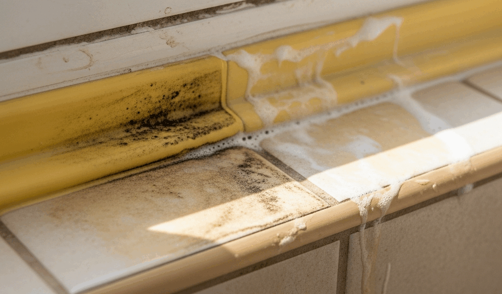 Bathroom Caulk Turning Yellow How to Fix It Fast