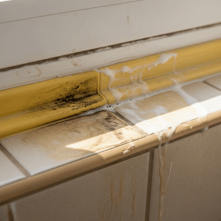 Bathroom Caulk Turning Yellow How to Fix It Fast