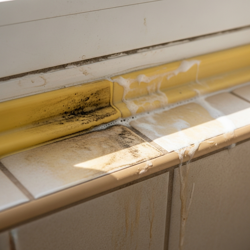 Bathroom Caulk Turning Yellow How to Fix It Fast