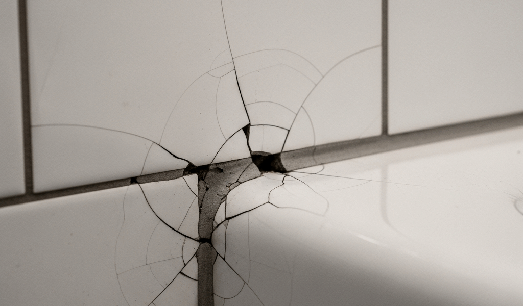 Bathroom Tile Grout Cracking Around Tub What To Do