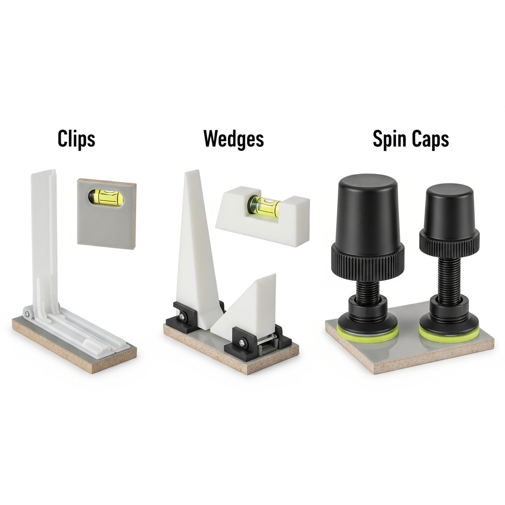 Best Tile Leveling System — Clips vs Wedges vs Spin Caps Compared