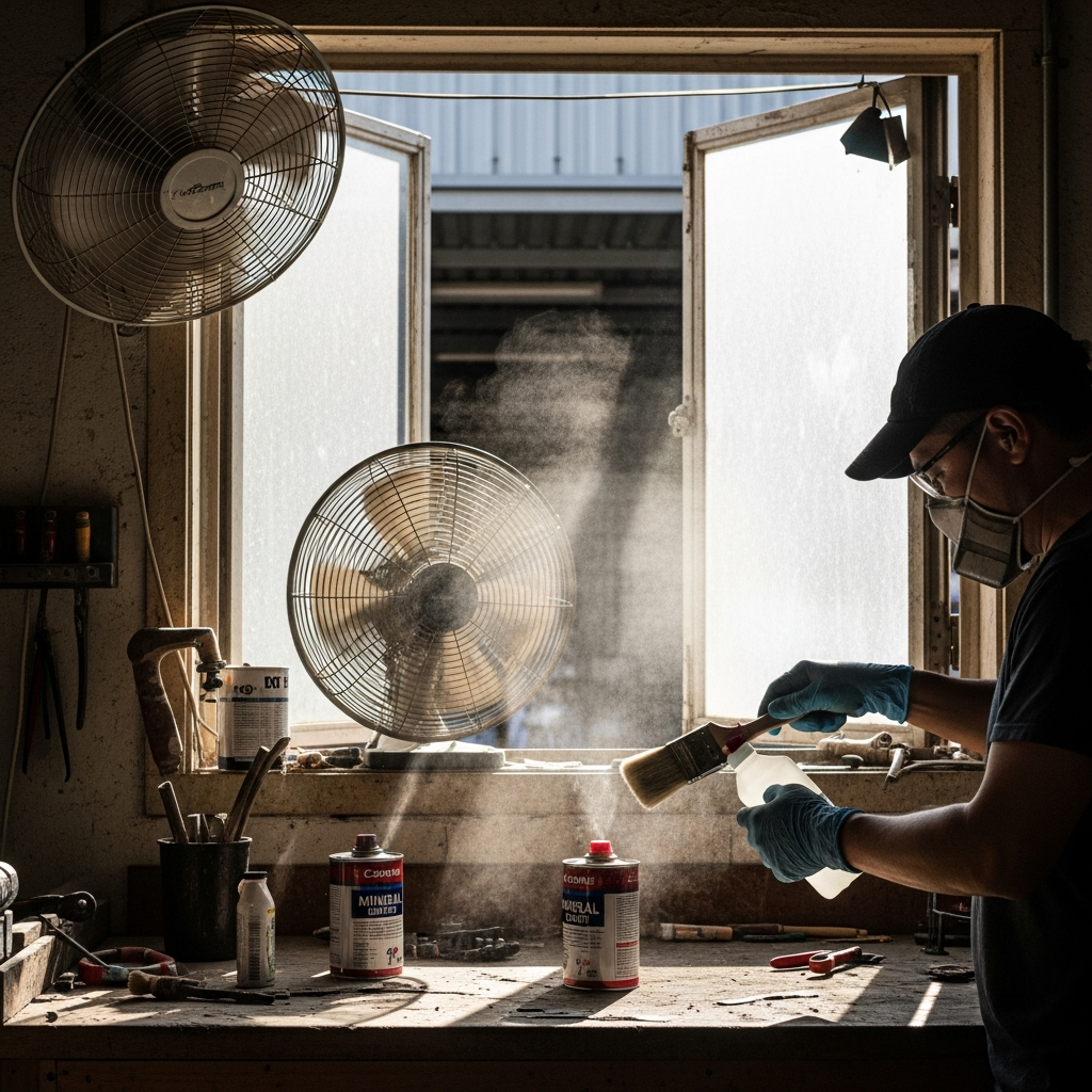 How Long Do Mineral Spirits Fumes Take to Clear? Ventilation Guide