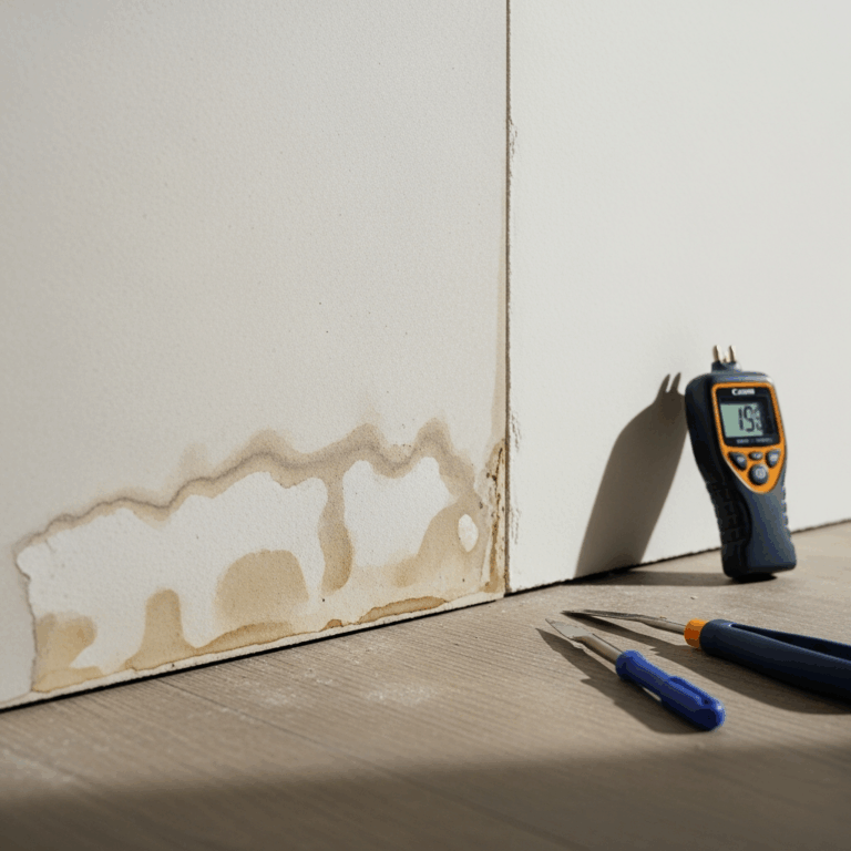 Drywall Water Damage Repair Before Mold Spreads