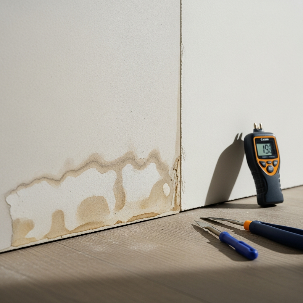 Drywall Water Damage Repair Before Mold Spreads
