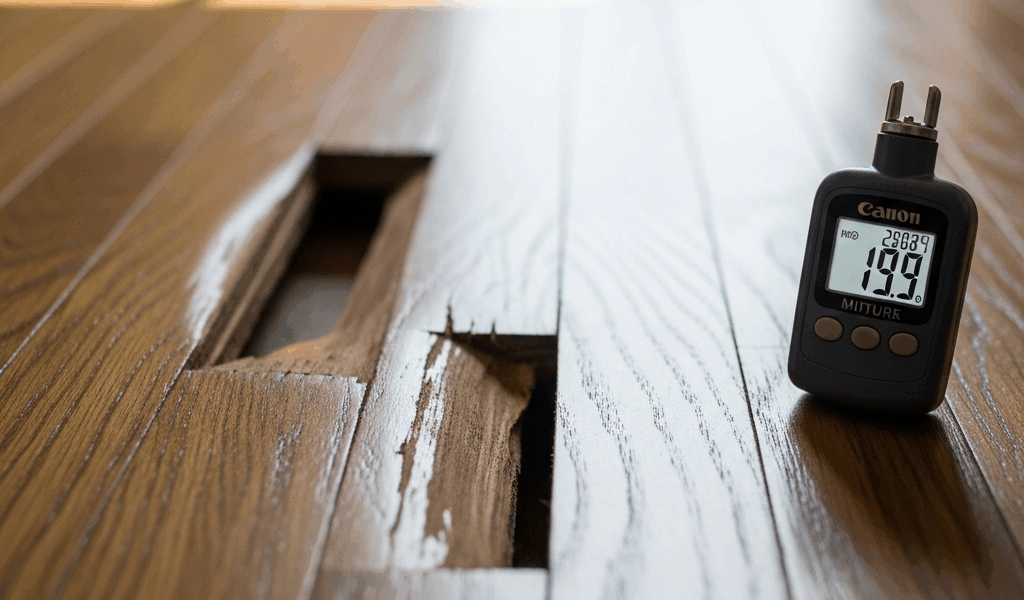 Hardwood Floor Buckling After Water Damage Repair