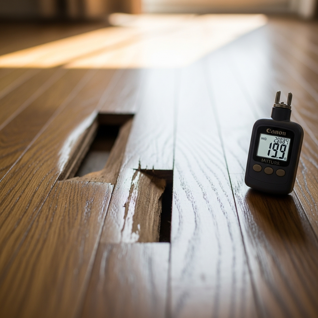Hardwood Floor Buckling After Water Damage Repair