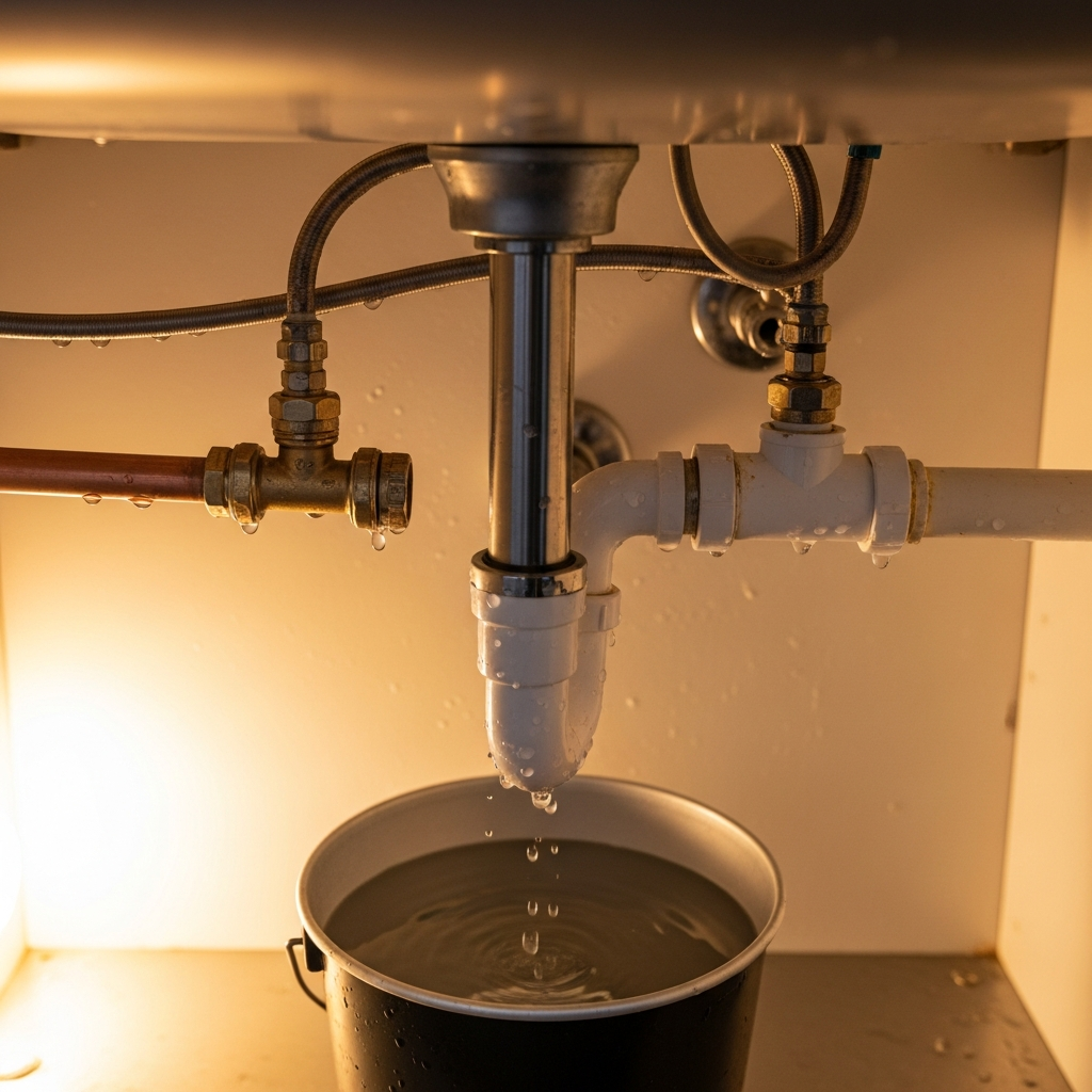 Kitchen Faucet Leaking Under Sink How to Fix