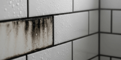 Black Grout Staining in Showers Proven Cleaning Method